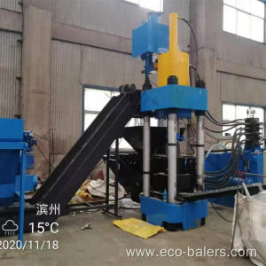 Aluminum File Dust Briquette Machine with Square Block